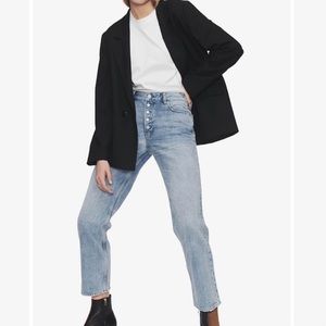 NWT Anine Bing Etta Jean- Light Blue